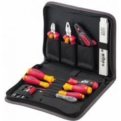 Meilleur prix ⌛ Wiha Jeu D'outils électricien Mélangé, 31 Pcs Dans Une Trousse (41241) ????