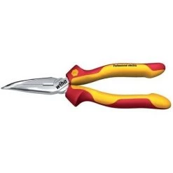 Tout neuf ???? WH26728B - WIHA - PINCE DEMI-RONDE VDE/GS ISOLEE 1000V CA 40o PROFESSIONAL ELECTRIC - Z05106 WH27424 RI3091 ⭐