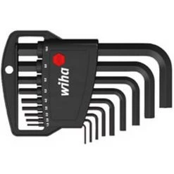 Bon marché ❤️ Jeu De Clés Mâles Coudées Sur Monture Phosphatées 1,5-10x Mm Wiha 1 PCS ✔️