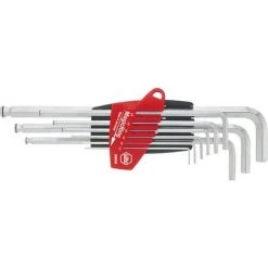 Promo ???? WIHA Jeu De Clés Coudées à 6 Pans, à Tête Sphérique, Avec Porte-vis, 9 Pièces, Dans Boîtier Coulissant En Plastique ProStar ????