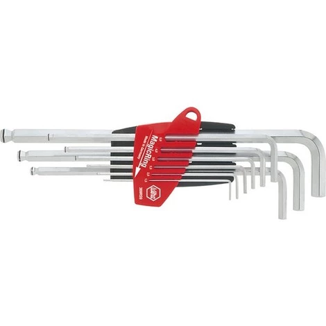 Promo ???? WIHA Jeu De Clés Coudées à 6 Pans, à Tête Sphérique, Avec Porte-vis, 9 Pièces, Dans Boîtier Coulissant En Plastique ProStar ???? 1 Promo ???? WIHA Jeu De Clés Coudées à 6 Pans, à Tête Sphérique, Avec Porte-vis, 9 Pièces, Dans Boîtier Coulissant En Plastique ProStar ????