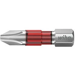 Coupon ???? Embout Cruciforme PH 3 Wiha 42101 Acier Molybdène Vanadium Trempé 5 Pc(s) ❤️