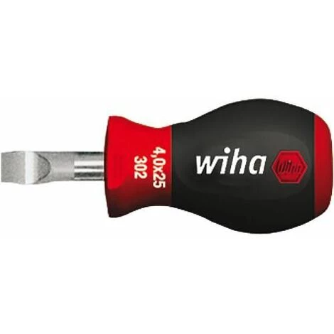 Sortie ⌛ WIHA Tournevis A Fente, Court Version Type 302 1.2 X 8.0 X 25 ???? 1 Sortie ⌛ WIHA Tournevis A Fente, Court Version Type 302 1.2 X 8.0 X 25 ????