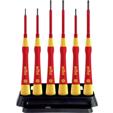 Remise ???? Wiha Pour électricien, VDE, Pour Lélectronique Et La Mécanique De Précision Jeu De Tournevis 6 Pièces Cruciforme Philli ???? 1 Remise ???? Wiha Pour électricien, VDE, Pour Lélectronique Et La Mécanique De Précision Jeu De Tournevis 6 Pièces Cruciforme Philli ????