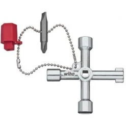 Meilleur prix ???? WIHA Clé D'Armoire Electrique Universelle Elektro En Croix 36114 ❤️