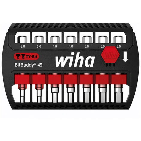 Vente flash ❤️ WIHA Bitbuddy 8 Embouts Maxxtor X-Ph-Pz-L29+ Porte-Embout+ Att.Ceint.36936 ???? 1 Vente flash ❤️ WIHA Bitbuddy 8 Embouts Maxxtor X-Ph-Pz-L29+ Porte-Embout+ Att.Ceint.36936 ????