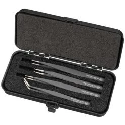 Nouveau ???? WIHA Jeu De Pincettes Smd Professional ESD 4 Pièces 32349 ⭐