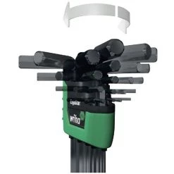 Promo ⌛ WIHA Jeu De 13 Clés Longues MagicSpring Long 80 à 232 Mm T5 à T45 En étui Coulissant Prostar ???? -WIHA Soldes Boutique 22785991 3