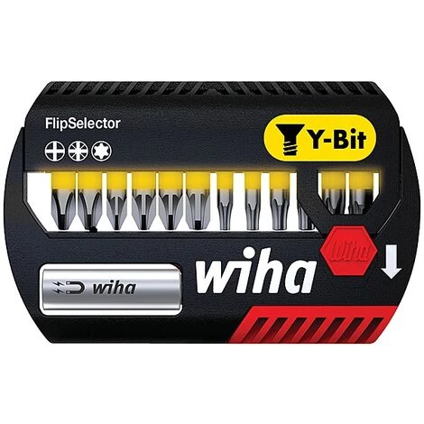 Meilleur prix ⌛ WIHA Coffret FlipSelector De 12 Embouts Y 25 Mm + 1 Porte-embout Magnétique ???? 1 Meilleur prix ⌛ WIHA Coffret FlipSelector De 12 Embouts Y 25 Mm + 1 Porte-embout Magnétique ????