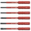 Acheter ⌛ WIHA Boite De 6 Embouts Slim Torx, Isolés 1000V T8 - T9 - T10 T15 - T20 - T25 ????