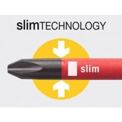 Remise ???? WIHA Jeu De 6 Tournevis Isolés 1000 V Fendu Et Philips - Soft Finish SlimFix ❤️ -WIHA Soldes Boutique 22789304 4