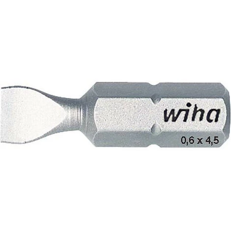 Offres ???? WIHA Embout 1/4" Fente 1.2x6.5 Z 25mm Type 7010 Z ???? 1 Offres ???? WIHA Embout 1/4" Fente 1.2x6.5 Z 25mm Type 7010 Z ????