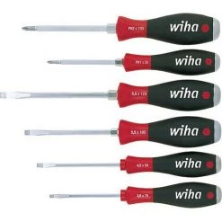 Meilleur prix ???? WIHA Kit De Tournevis A Fente Phillips Hexagonale 6 Pieces Type 530HK6 âïž