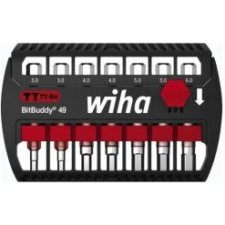 Acheter ???? Ensemble D'embouts Ty Hexagonal 8 Pcs Bitbuddy 49 Mm Wiha ????