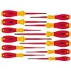 Remise ⭐ WIHA 3201SF K12 LOT De 12 Pièces Ensemble De Tournevis Fente/PH/PZ/TORX SoftFinish® Electric SlimFix ⭐