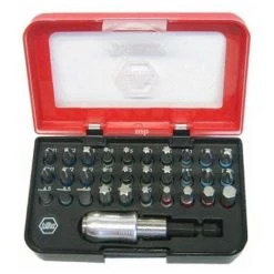 Les meilleures critiques de ⭐ Wiha 79791-08VH Bit Box-Coffret D'embouts De Vissage Avec Code Couleur Et Porte-Embouts (31 Pièces), Rouge, 0 ✔️