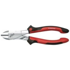 Tout neuf ✨ Wiha Pince Coupante Diagonale Grande Capacité Professional Avec DynamicJoint® Avec Ressort D'ouverture (41273) 180 Mm RI17113 ⭐