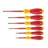 Tout neuf ???? Wiha Jeu De Tournevis SoftFinish® Electric SlimFix TORX® Tamper Resistant 6 Pcs (41245) RI17287 ????