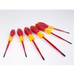 Tout neuf ???? Wiha Jeu De Tournevis SoftFinish® Electric SlimFix TORX® Tamper Resistant 6 Pcs (41245) RI17287 ???? -WIHA Soldes Boutique 39645833 5
