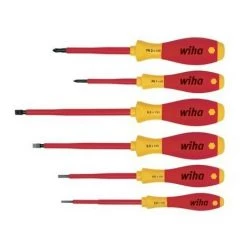 Top 10 ???? Wiha Jeu De Tournevis SoftFinish® Electric Fente, Phillips 6 Pcs (00833) RI17308 ????