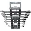 Coupon ???? Wiha Clé Mixte à Cliquet Annulaire 8 Pièces, Y Compris Support - 30396 ????