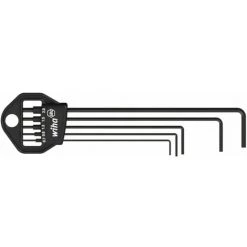 Le moins cher ???? Wiha Jeu De Clés Mâles En étui Classic Six Pans, 5 Pcs, Oxydé Noir (06382) ????