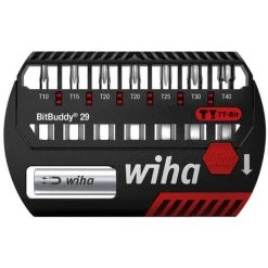 Sortie ???? WIHA Bitbuddy 6 Embouts Maxxtor X -Lg29 + Porte-Embout+ Att.Ceinture 36935 ????